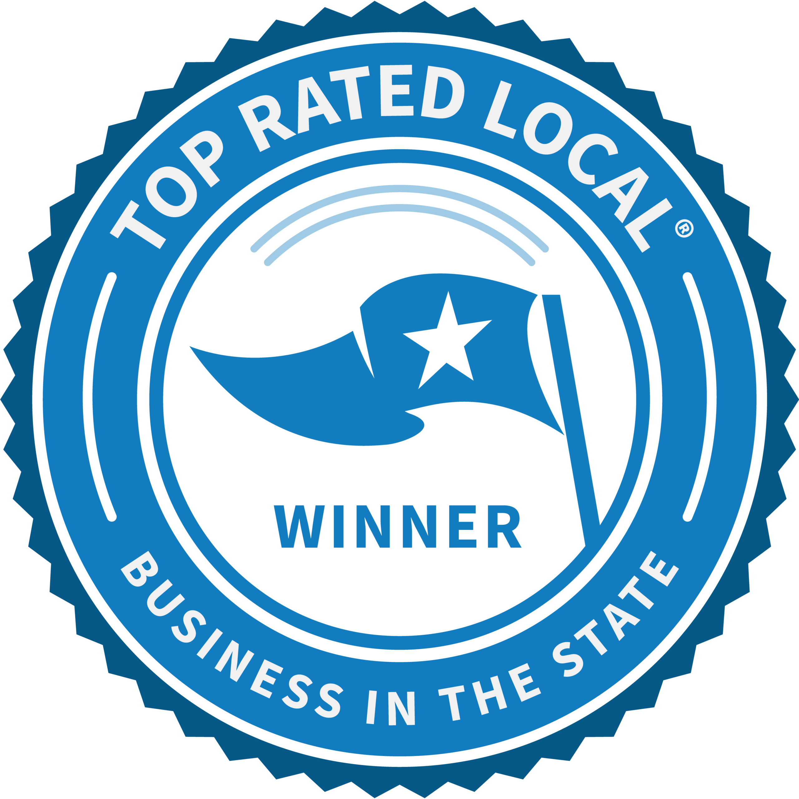 Top Rated Local award badge
